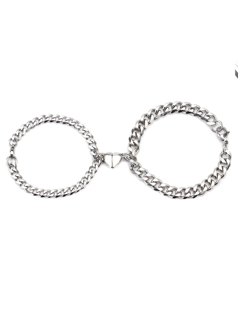 Love Magnet Attracts a Pair Of Male And Female Couple Bracelets