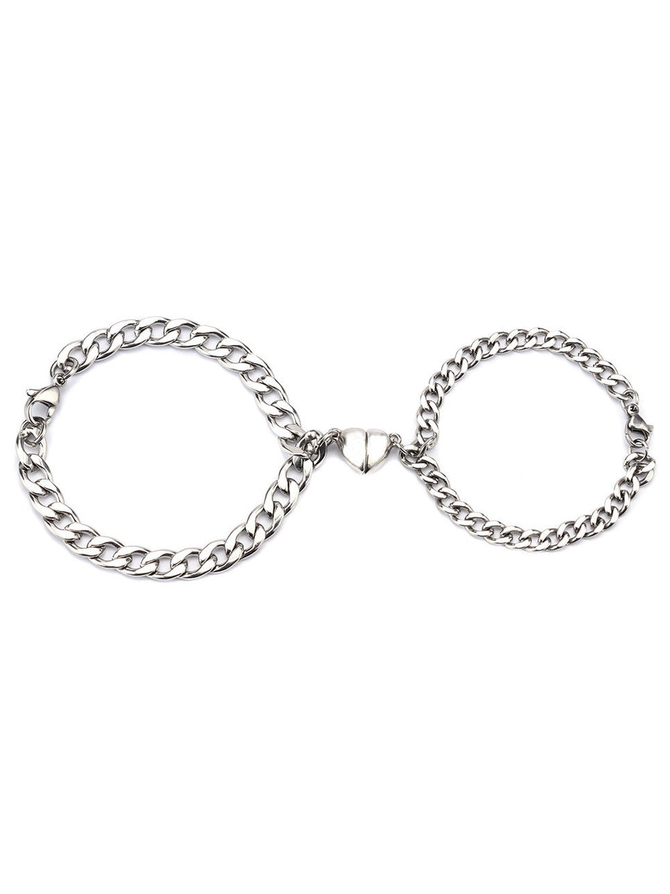 Love Magnet Attracts a Pair Of Male And Female Couple Bracelets