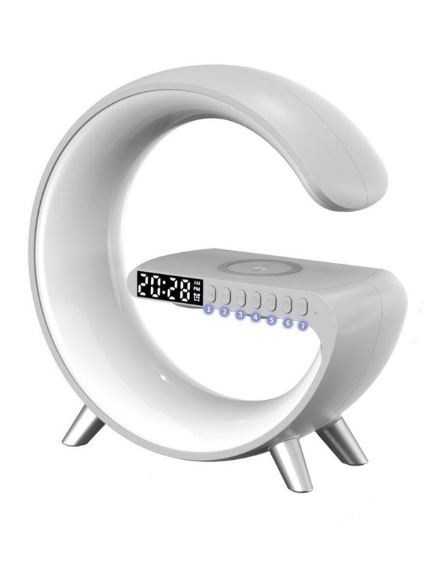 Intelligent G Shaped LED Bluetooth Speaker Lamp