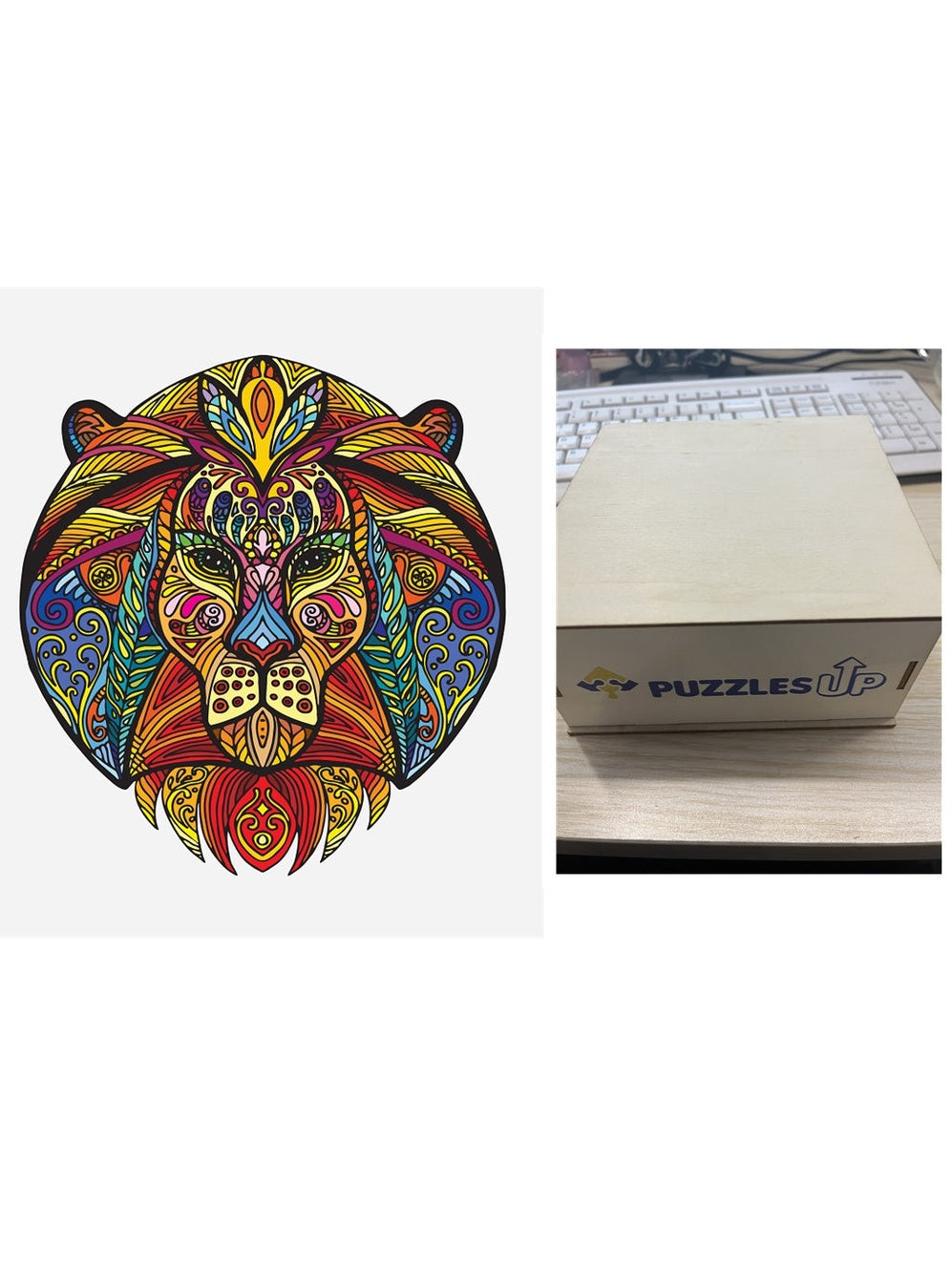 Animal Puzzle Puzzlesup A3 Size With The Box