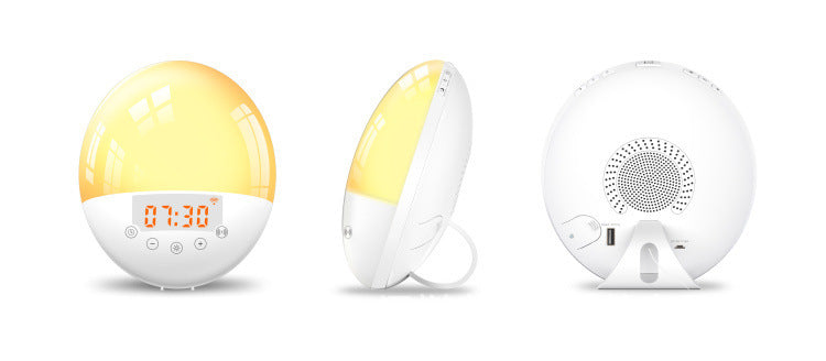 Voice Control Wake-up Light Alarm Clock