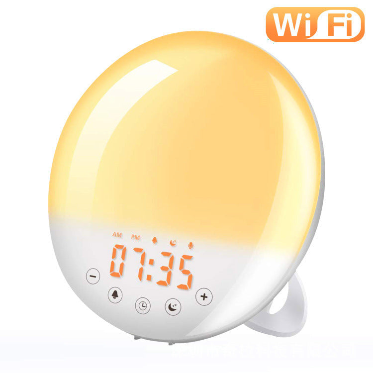 Voice Control Wake-up Light Alarm Clock