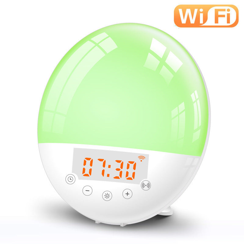 Voice Control Wake-up Light Alarm Clock