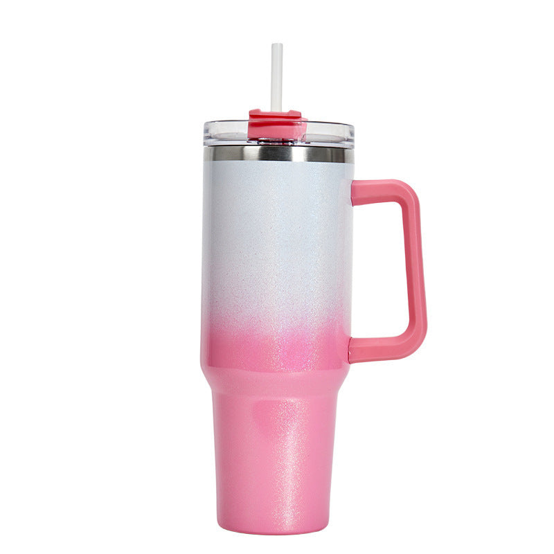 Large Capacity Double-layer Stainless Steel Insulation Cup